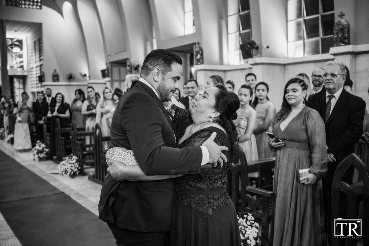 Casamento Igreja de Fatima Cafe Viriato Espaço Reserva - Fortaleza CE - Evellyne e Rafael