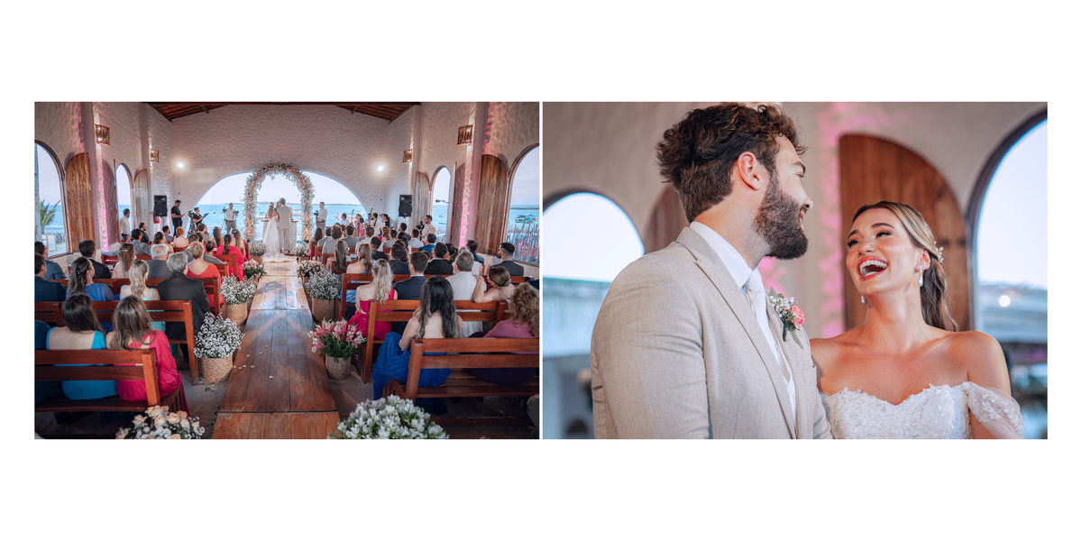 Destination Wedding em Igrejinha dos Barcos RN | Marly & Gilson