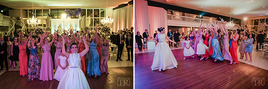 Jogando Bouquet - Alices buffet - Casamento em Fortaleza