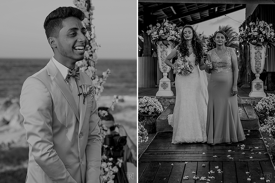 Entrada da Noiva - Casamento na praia