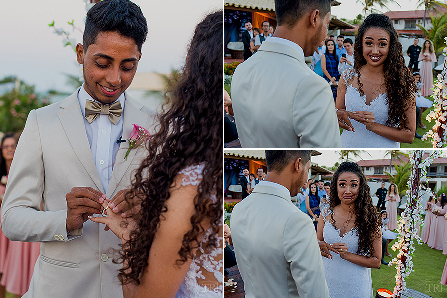 Aliança - Casamento na praia