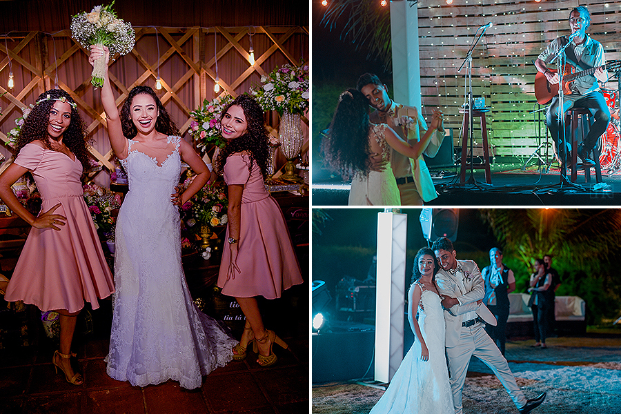 Casamento Vandressa & Junior - Praia