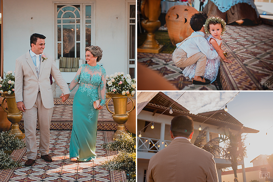 Casamento na praia - Casa branca - Entrada do noivo
