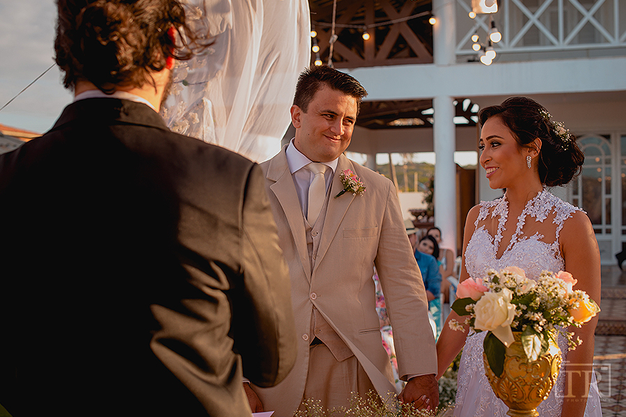 Casamento na praia - Casa branca