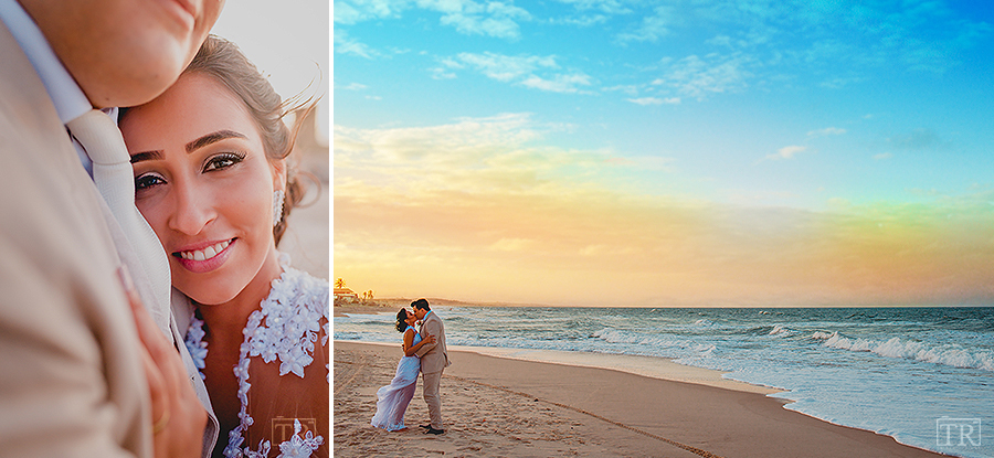 Casamento na praia - Casa branca