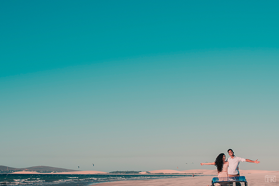 Sessão de Fotos Pré Wedding em Jericoacoara | Vandressa Ribeiro + Júnior Gomes