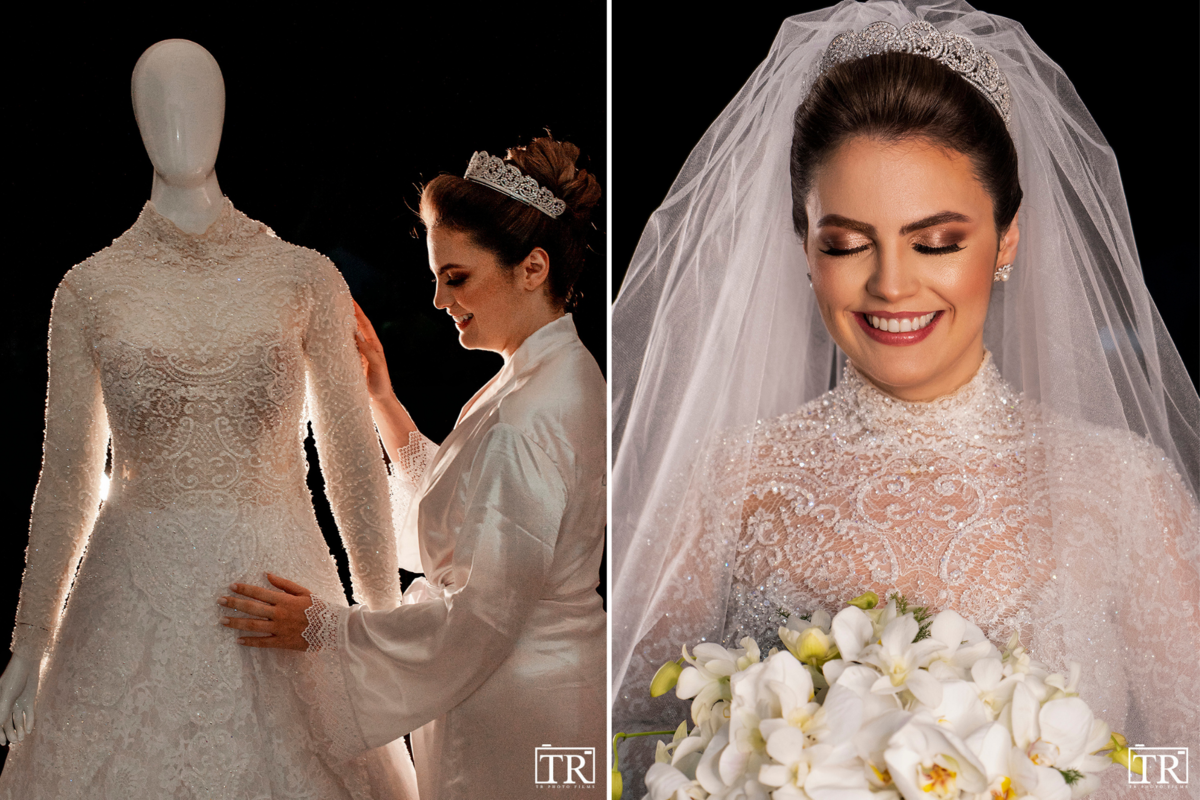 Vestido de Noiva Solange Sahdo Casamento Tianguá CE