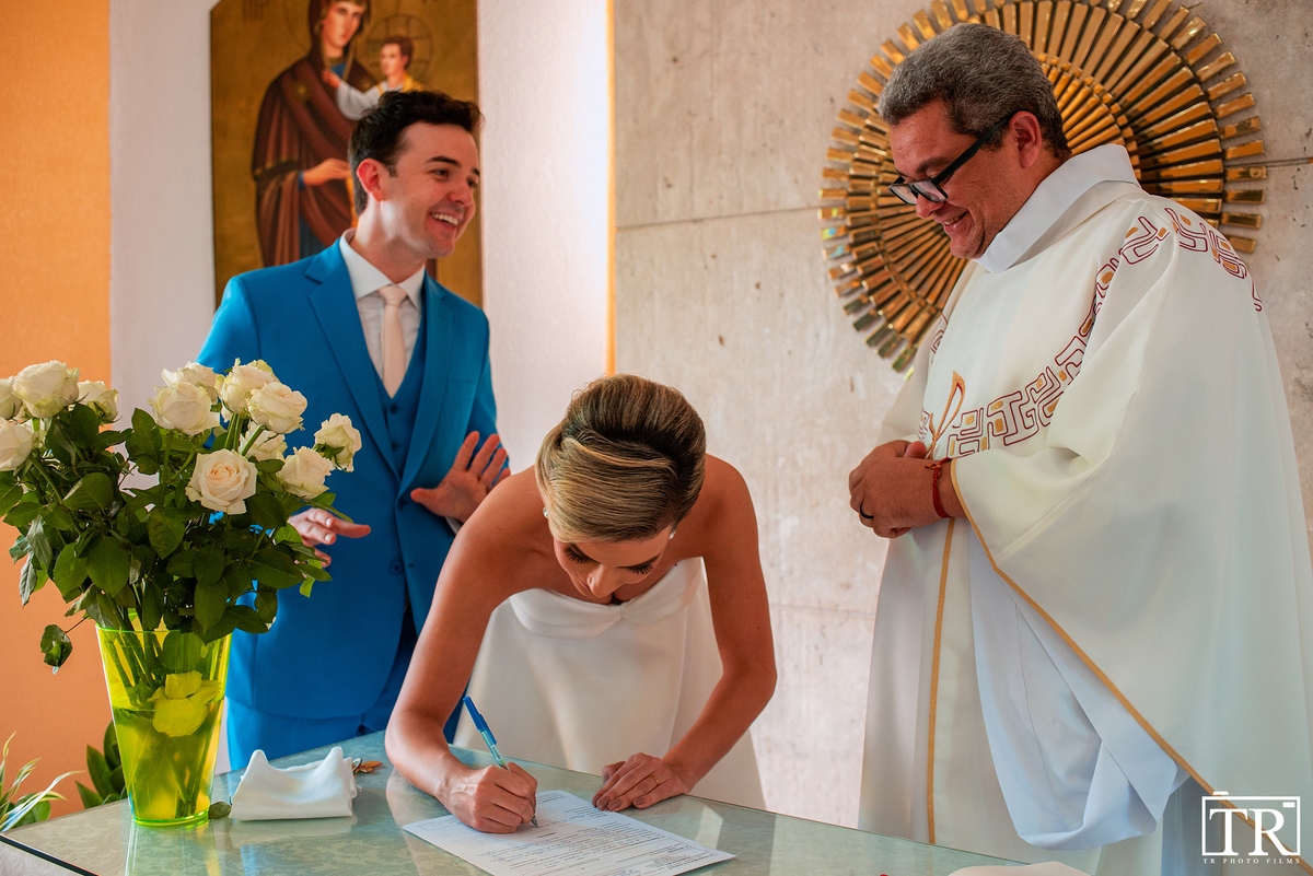 Assinaturas - Casamento Religioso Capela do Cristo Rei Fortaleza CE