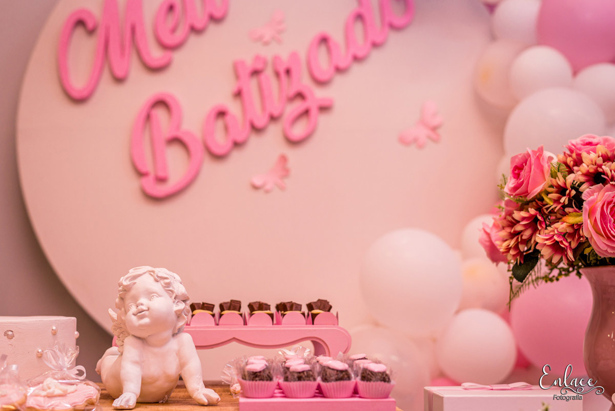 Batizado infantil , menina, 1 anos, clube de tiro e caça, igreja Paróquia Santo Inácio de Loyola, matriz, lajeado RS, decoração, família