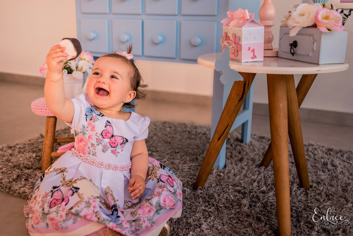 Aniversário infantil, jardim, martina, decoração, 1 aninho, menina, lajeado RS, feito em casa, pandemia