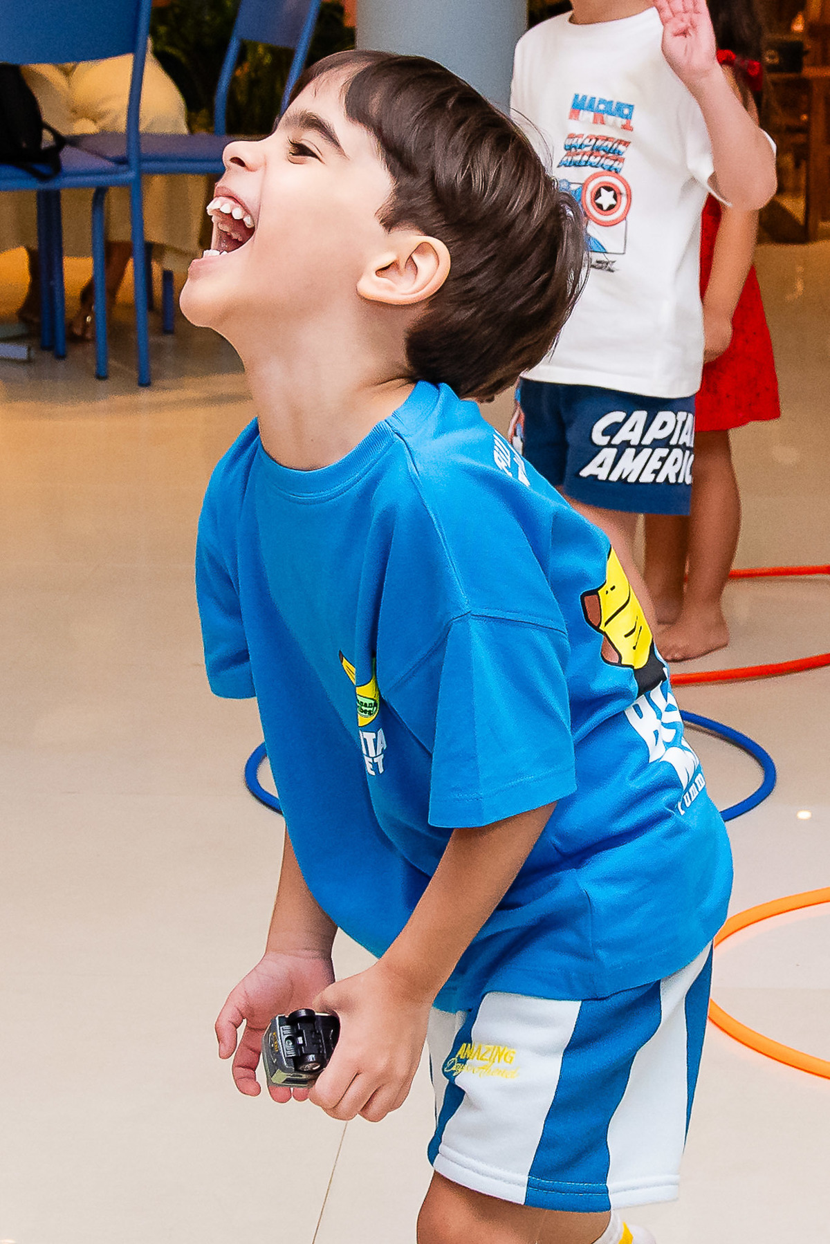 Registros espontâneos das crianças aproveitando a liberdade e diversão do Espaço  Pimenteira 3