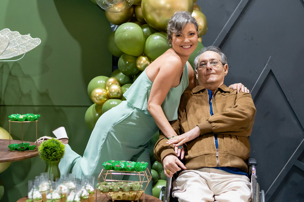 Momento de fotos com a família da Andrea 2