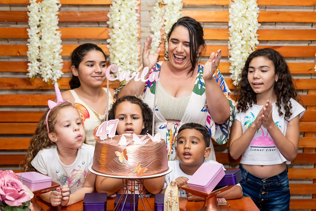 Momento parabéns com as crianças 1