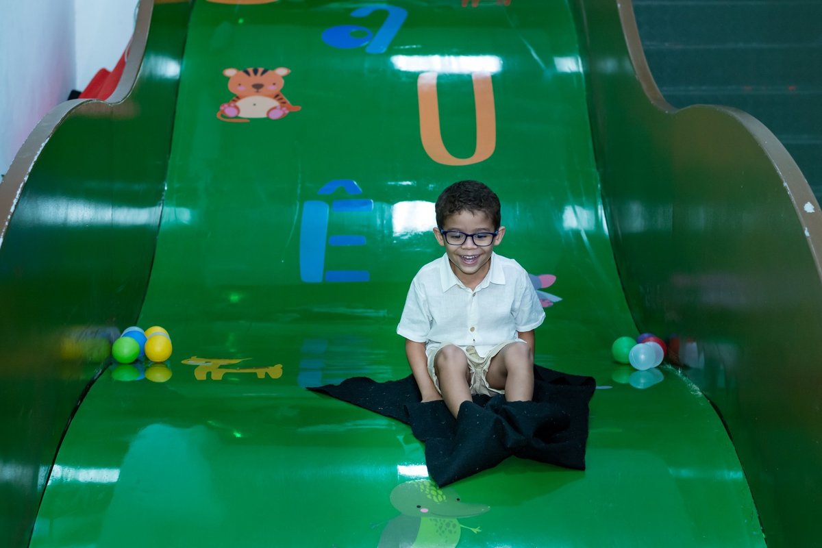 Diversão do Bernardo no seu aniversário de 5 anos na casa de festas Baladuauê 3