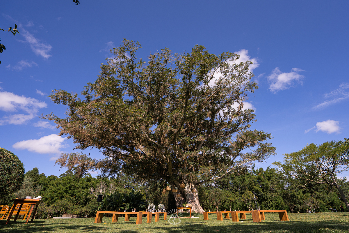 casamento ao ar livre