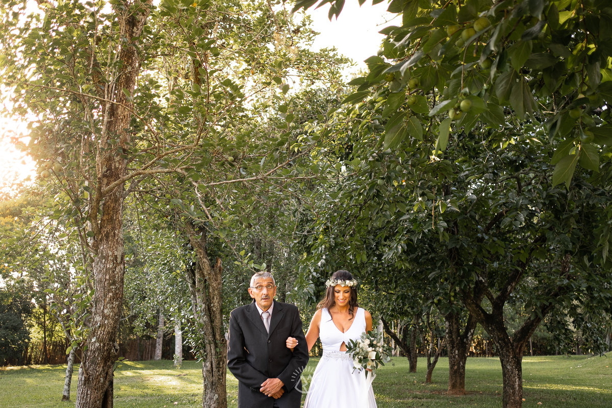 casamento ao ar livre