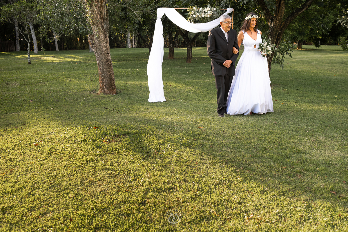 casamento ao ar livre