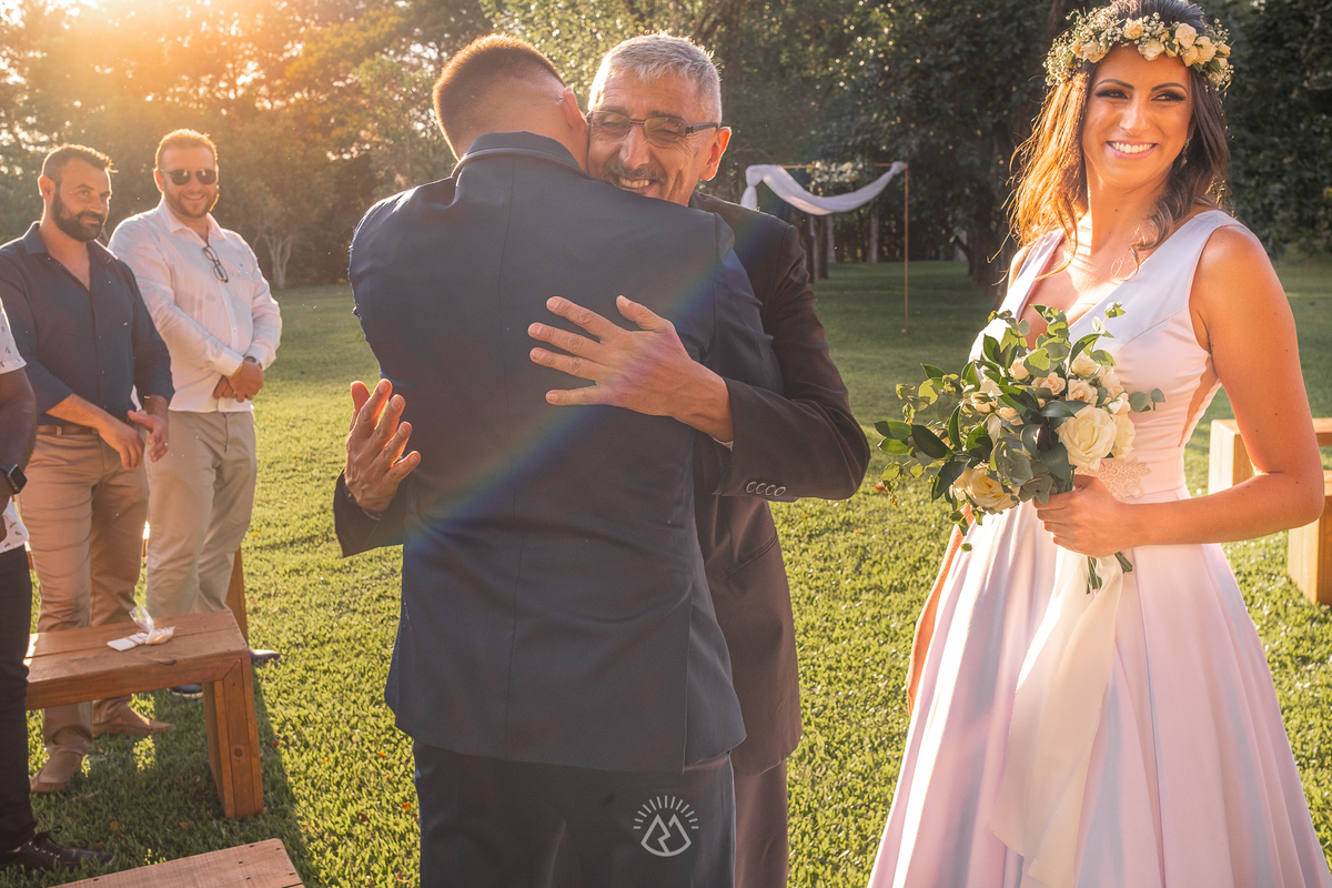 casamento ao ar livre