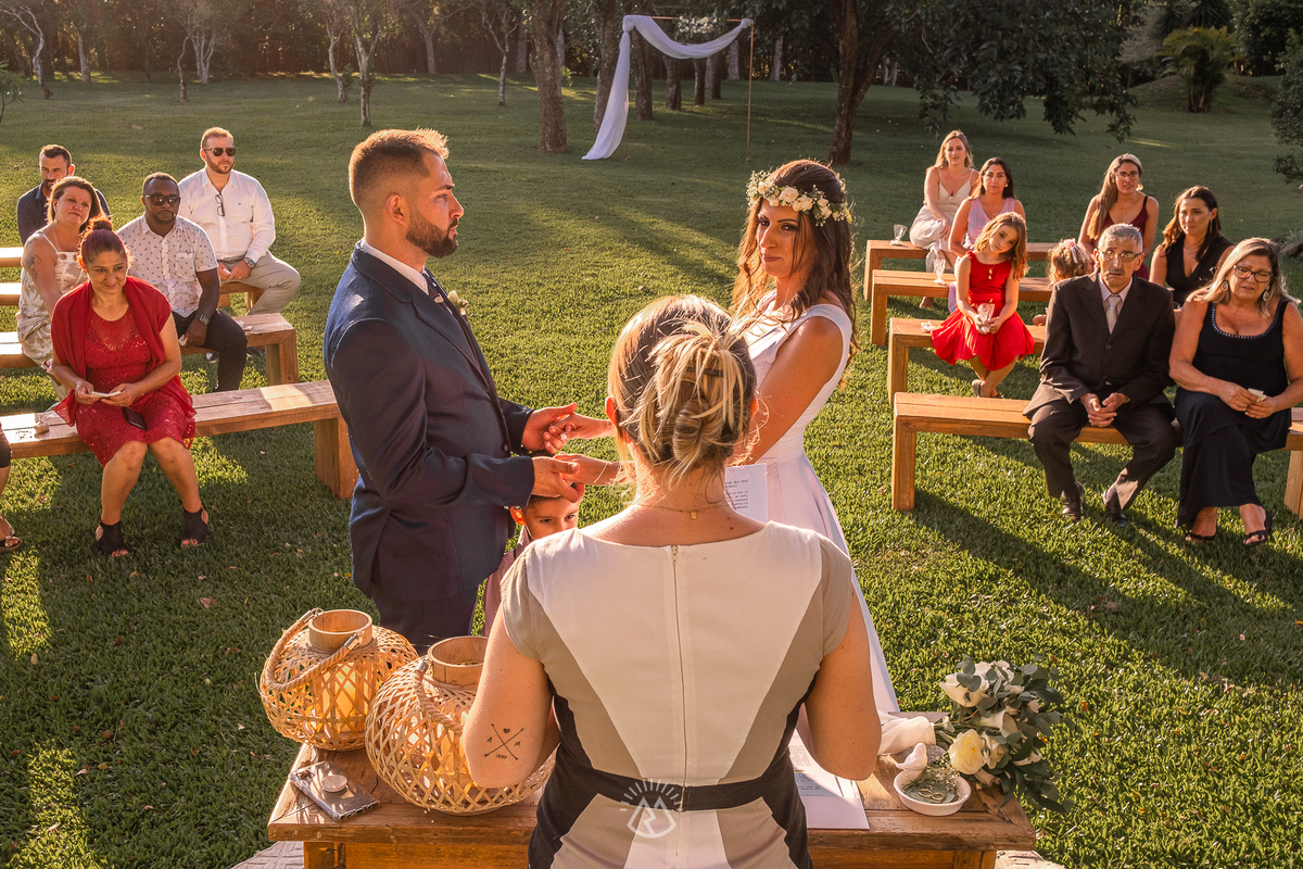 casamento ao ar livre