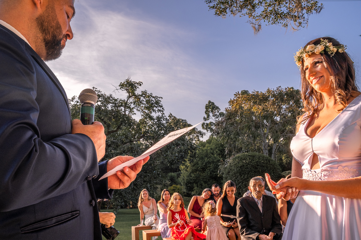 casamento ao ar livre