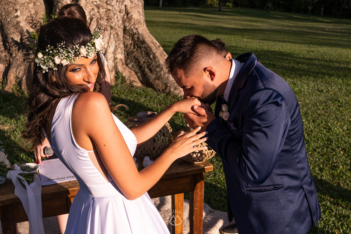 casamento ao ar livre