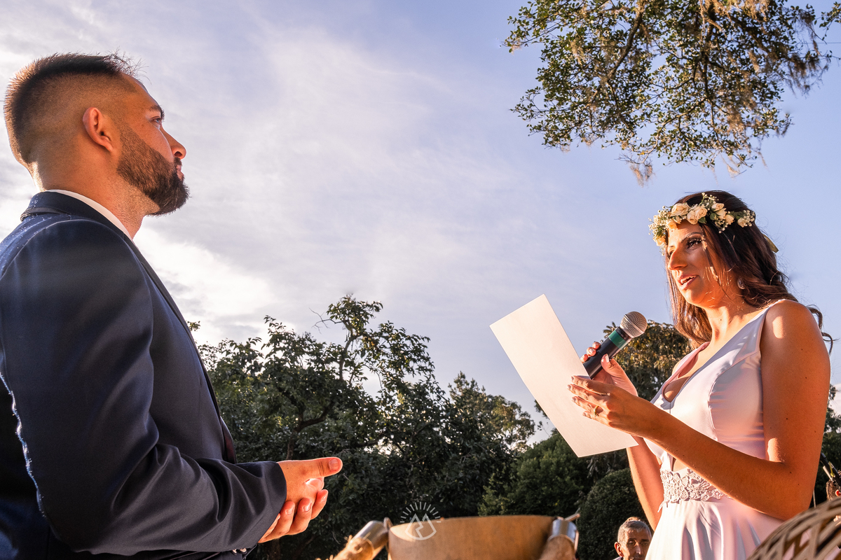 casamento ao ar livre