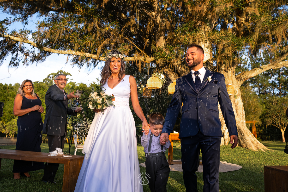 casamento ao ar livre