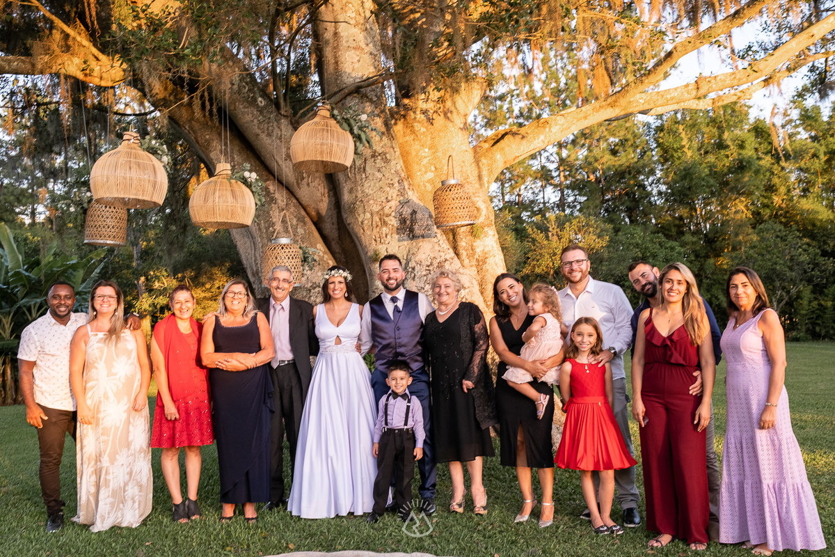 casamento ao ar livre