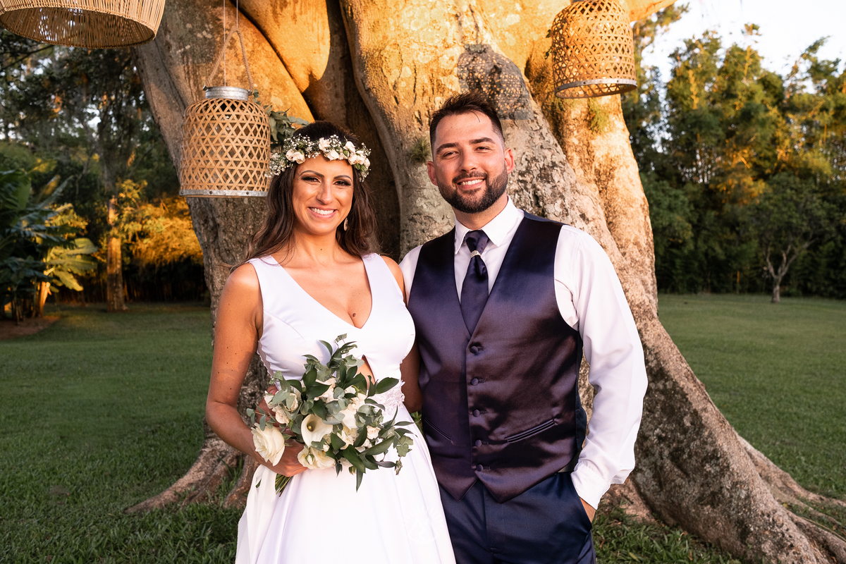 casamento ao ar livre