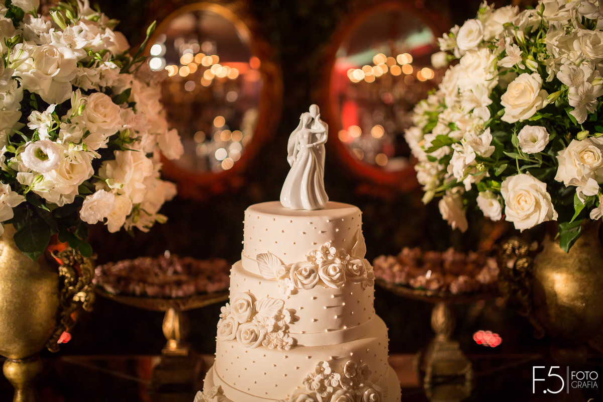 Detalhes, mesa do bolo, decoração, casamento guaxupé