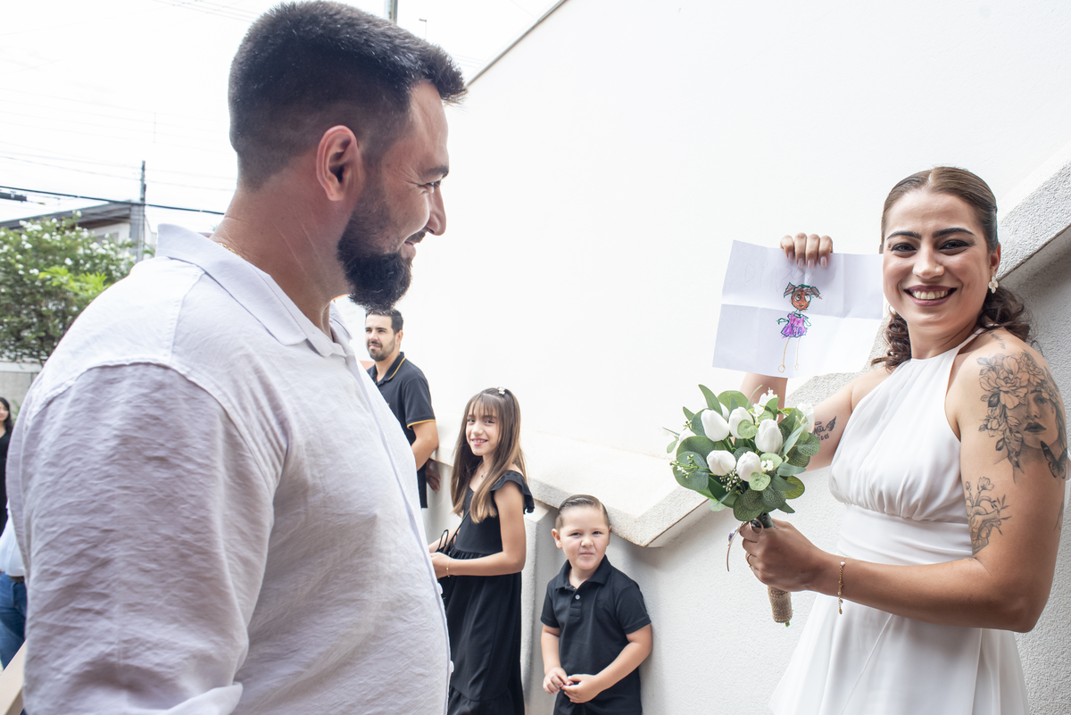 Casamento civil intimista realizado no Armazém São Benedito em Jaú SP com fotografia profissional de casamento.