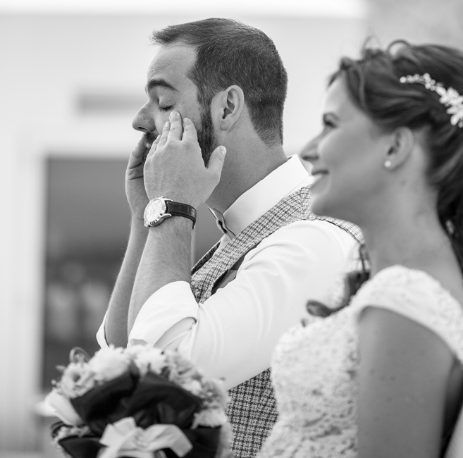 as lagrimas do noivo... 