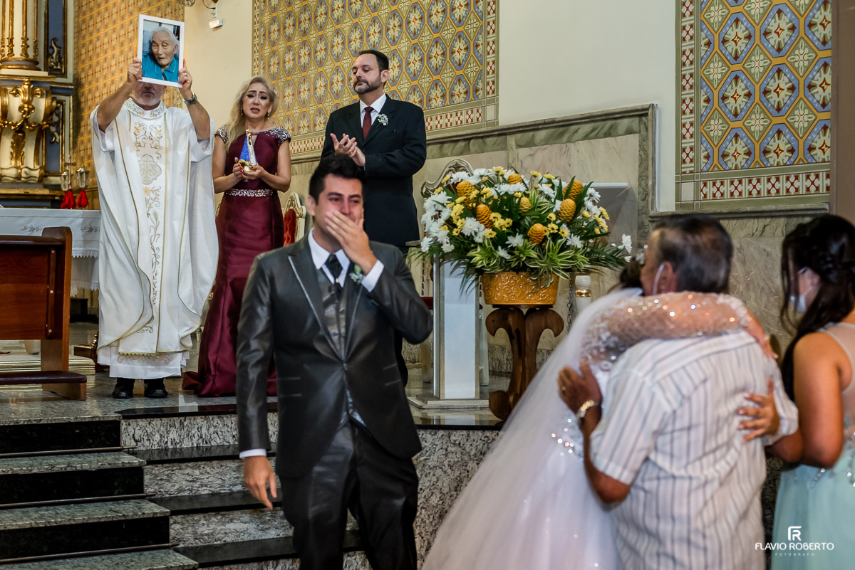 Cerimonia de Casamento na Matriz de Santo Antônio em Guaratinguetá 