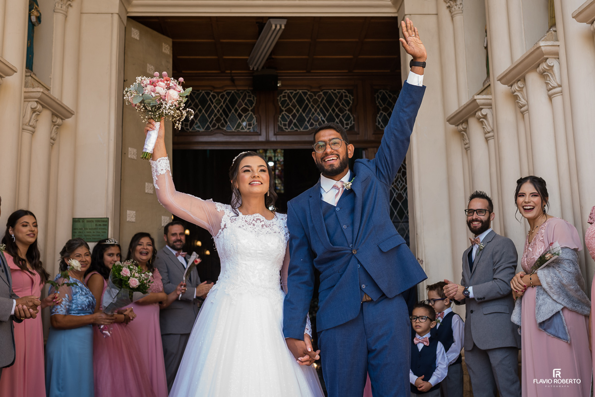 Casamento no Santuário de Santa Teresinha em Taubaté