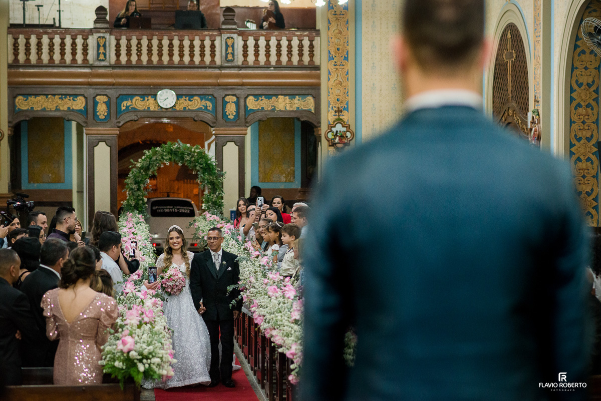 Casamento no Convento Nossa Senhora das Graças em Guaratinguetá