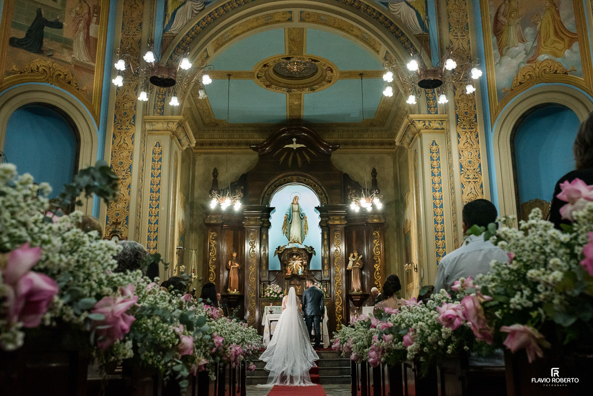 Casamento no Convento Nossa Senhora das Graças em Guaratinguetá