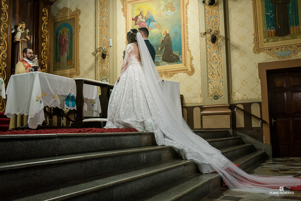 Casamento no Convento Nossa Senhora das Graças em Guaratinguetá