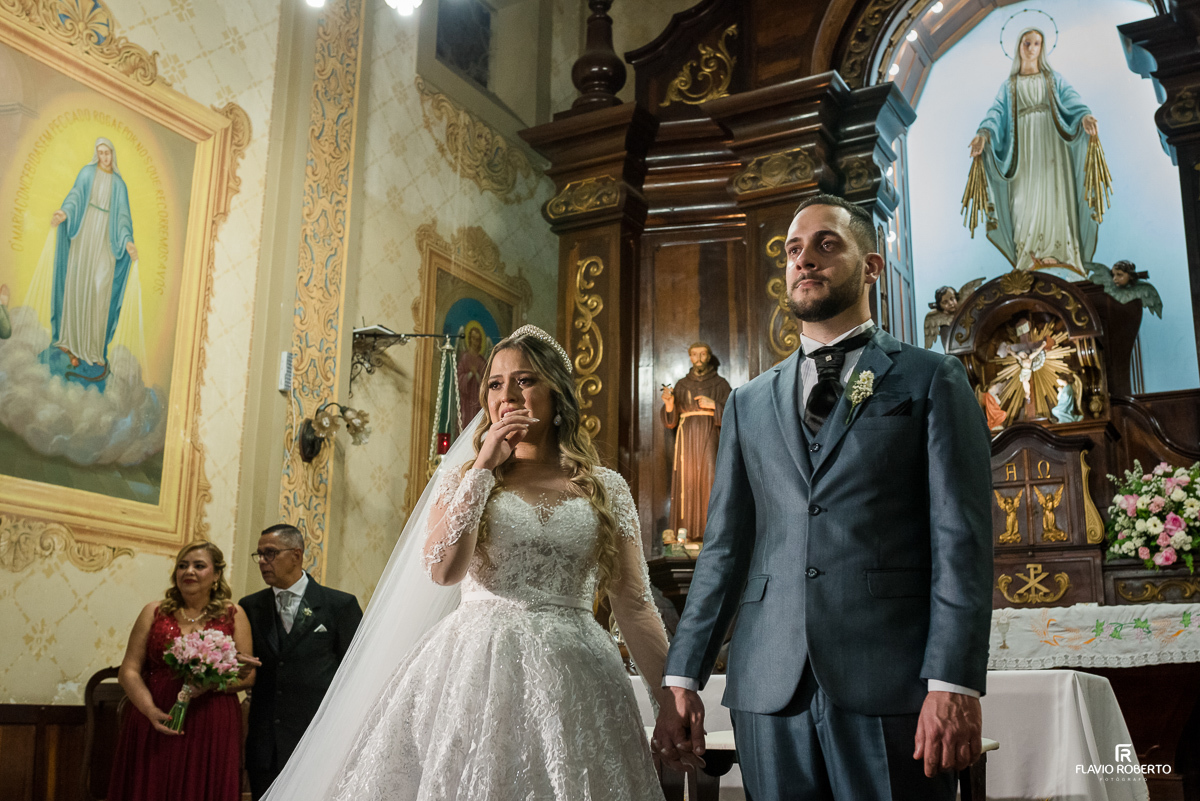 Casamento no Convento Nossa Senhora das Graças em Guaratinguetá