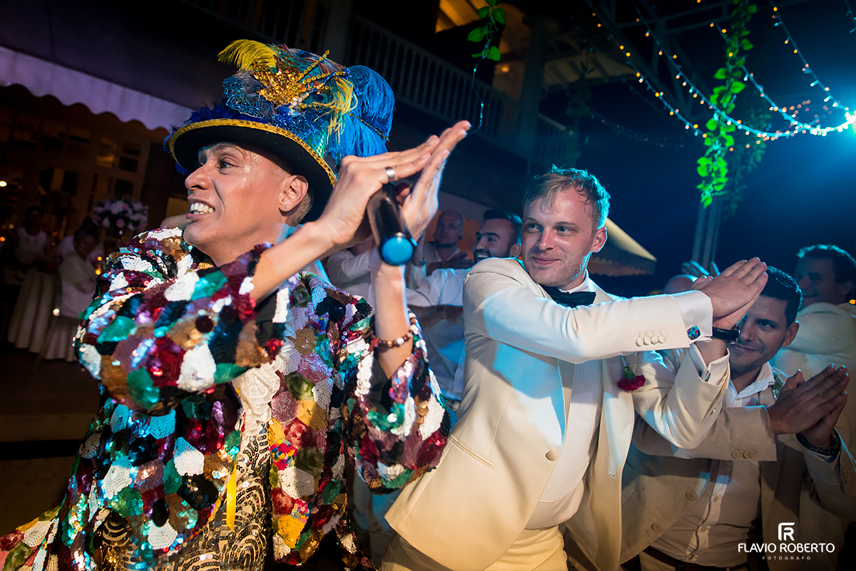 Casamento na Casa Hotel El Triangulo, em Armenia, região do Eje Cafeteiro de Colômbia