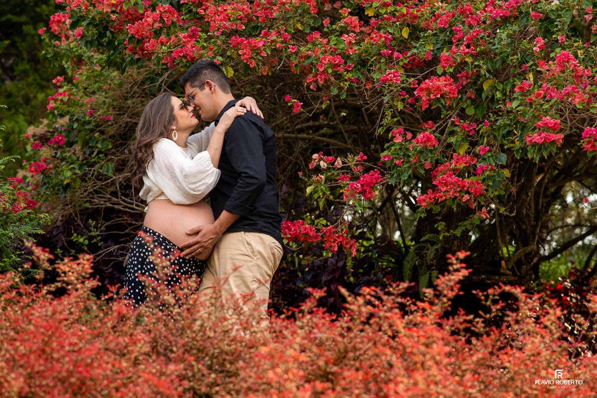Ensaio de Gestante no Ecco Parque Jardim dos Pinhais em Santo Antônio do Pinhal