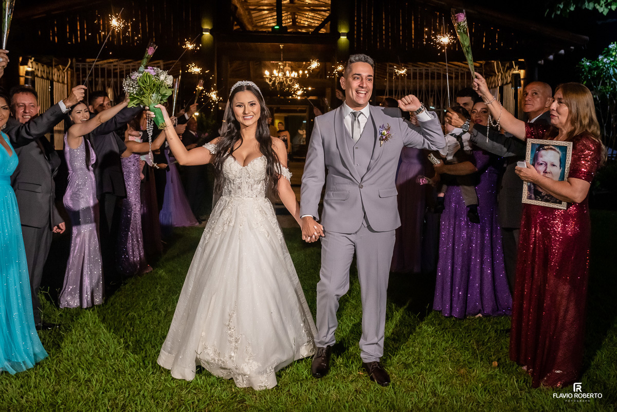 Casamento realizado no Recanto Vip de Guaratinguetá