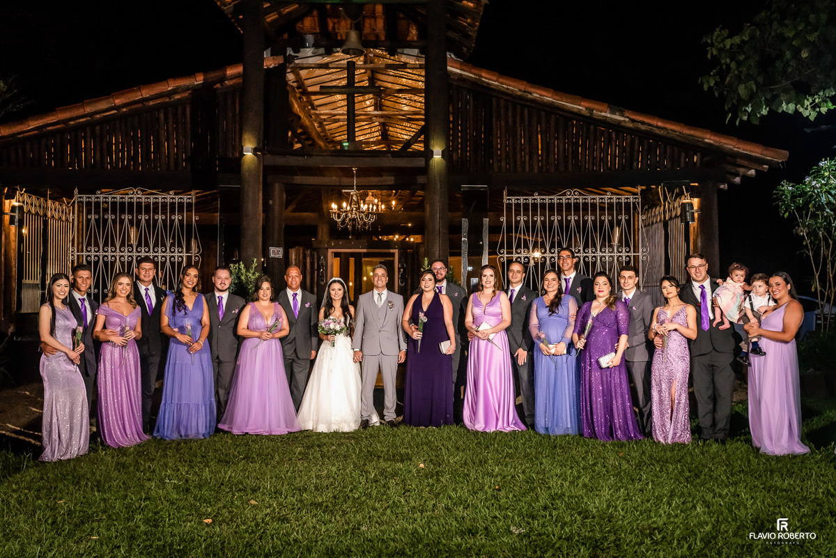 Casamento realizado no Recanto Vip de Guaratinguetá