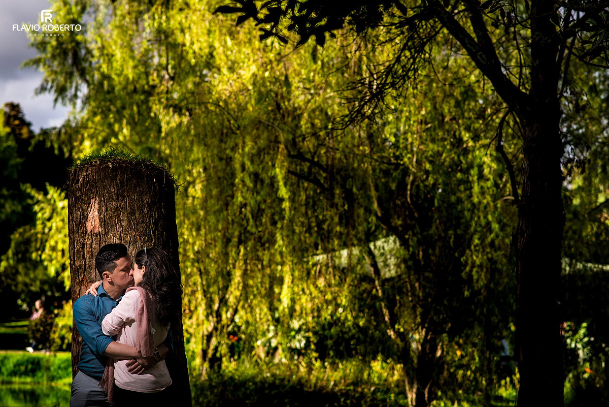 Ensaio pre wedding no bosque