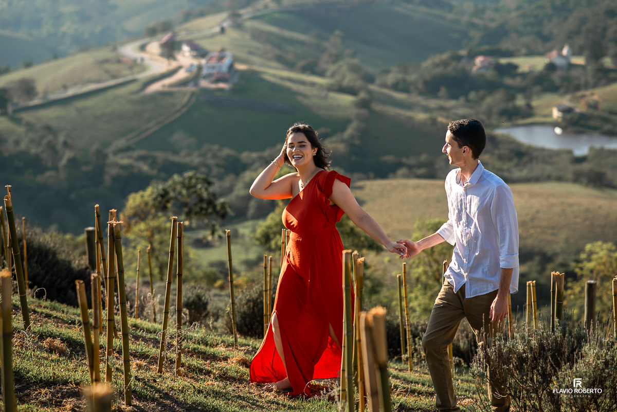 Pre Wedding no Lavandário da Estância Climática de Cunha/SP