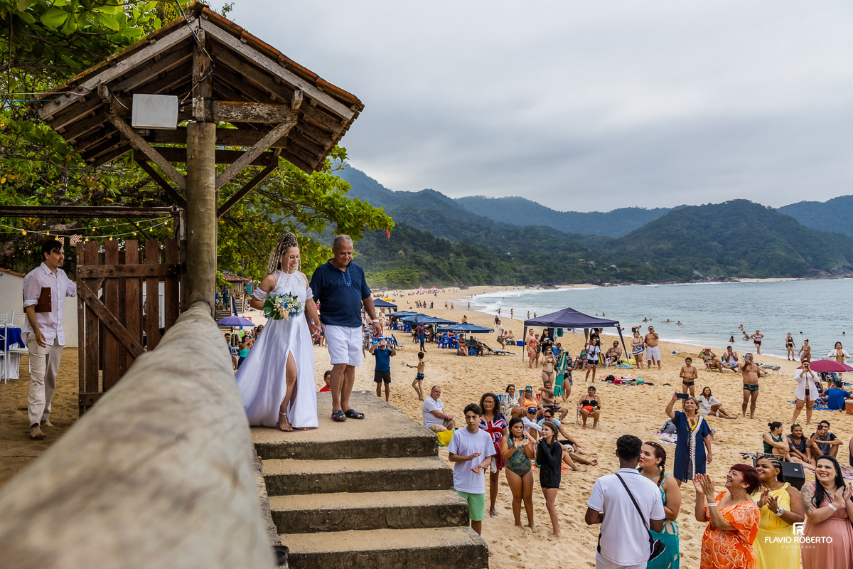 Casamento na Praia de Fora em Trindade, Paraty - Rio de Janeiro