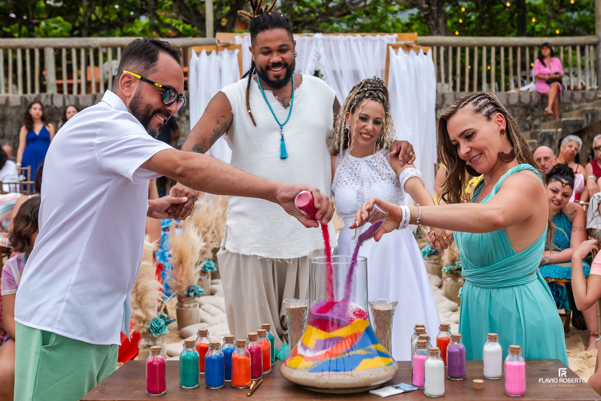 Casamento na Praia de Fora em Trindade, Paraty - Rio de Janeiro