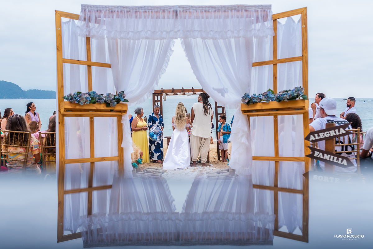 Casamento na Praia de Fora em Trindade, Paraty - Rio de Janeiro