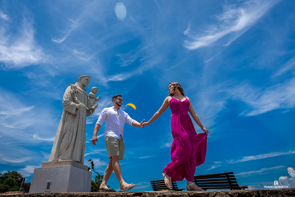 Pre Wedding no Morro de Santo Antônio em Caraguatatuba