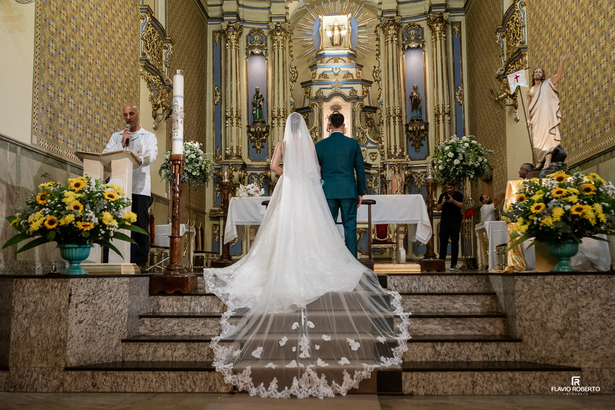 Casamento na Matriz de Santo Antônio em Guaratinguetá