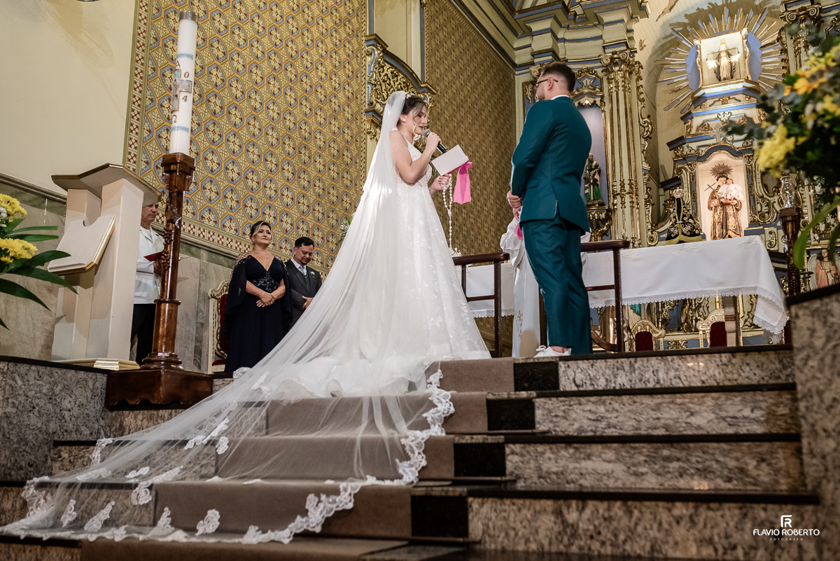 Casamento na Matriz de Santo Antônio em Guaratinguetá